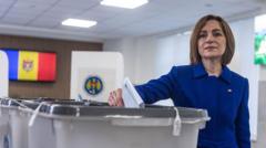 Moldova’s pro-EU party wins vote mired in claims of Russian interference